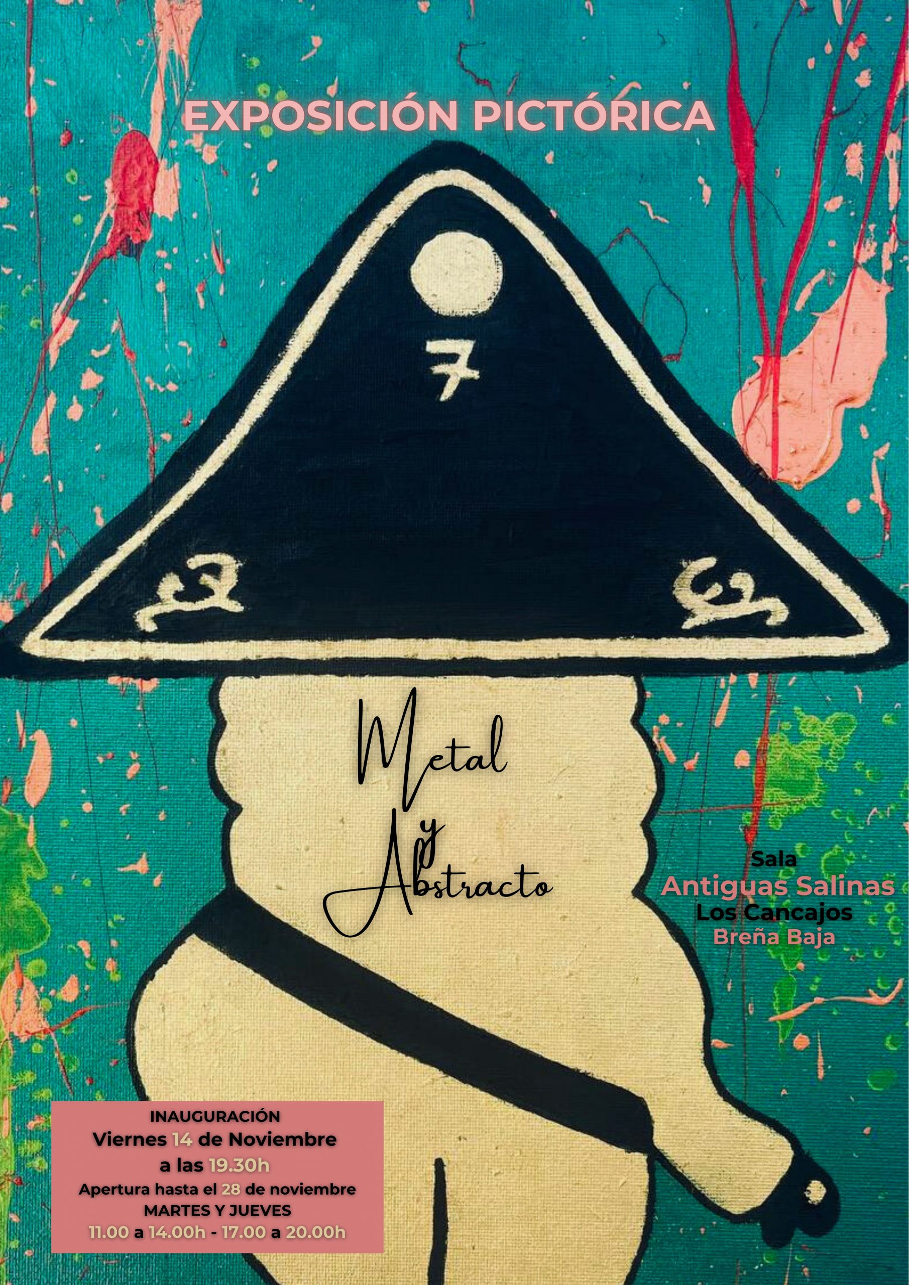 "Metal y Abstracto: expresionismo abstracto y Arte Pop por Beatriz Gómez