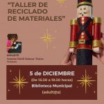 Taller "Navidad sostenible y creativa". Mazo