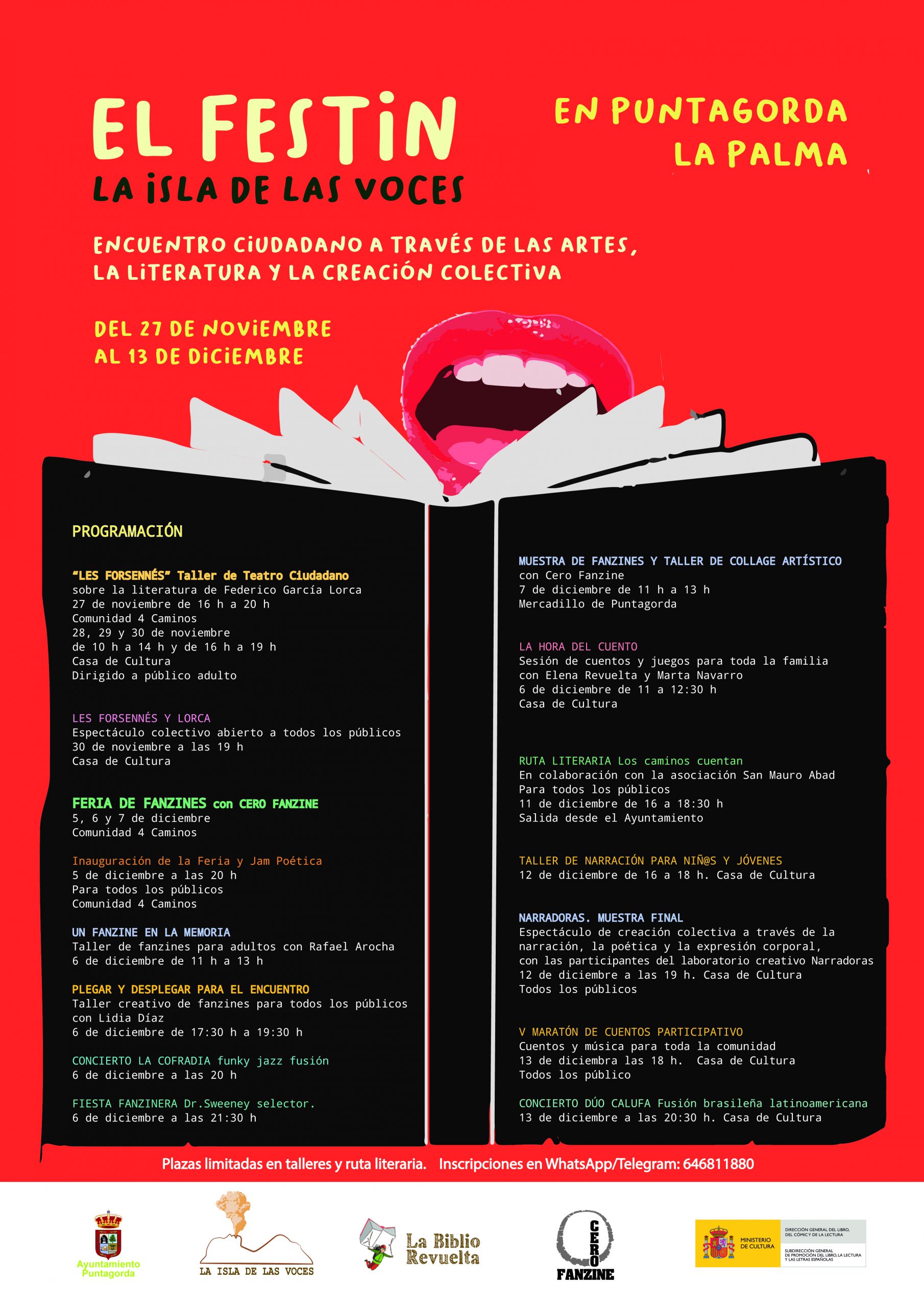 Puntagorda celebra el Festín «La Isla de las voces»