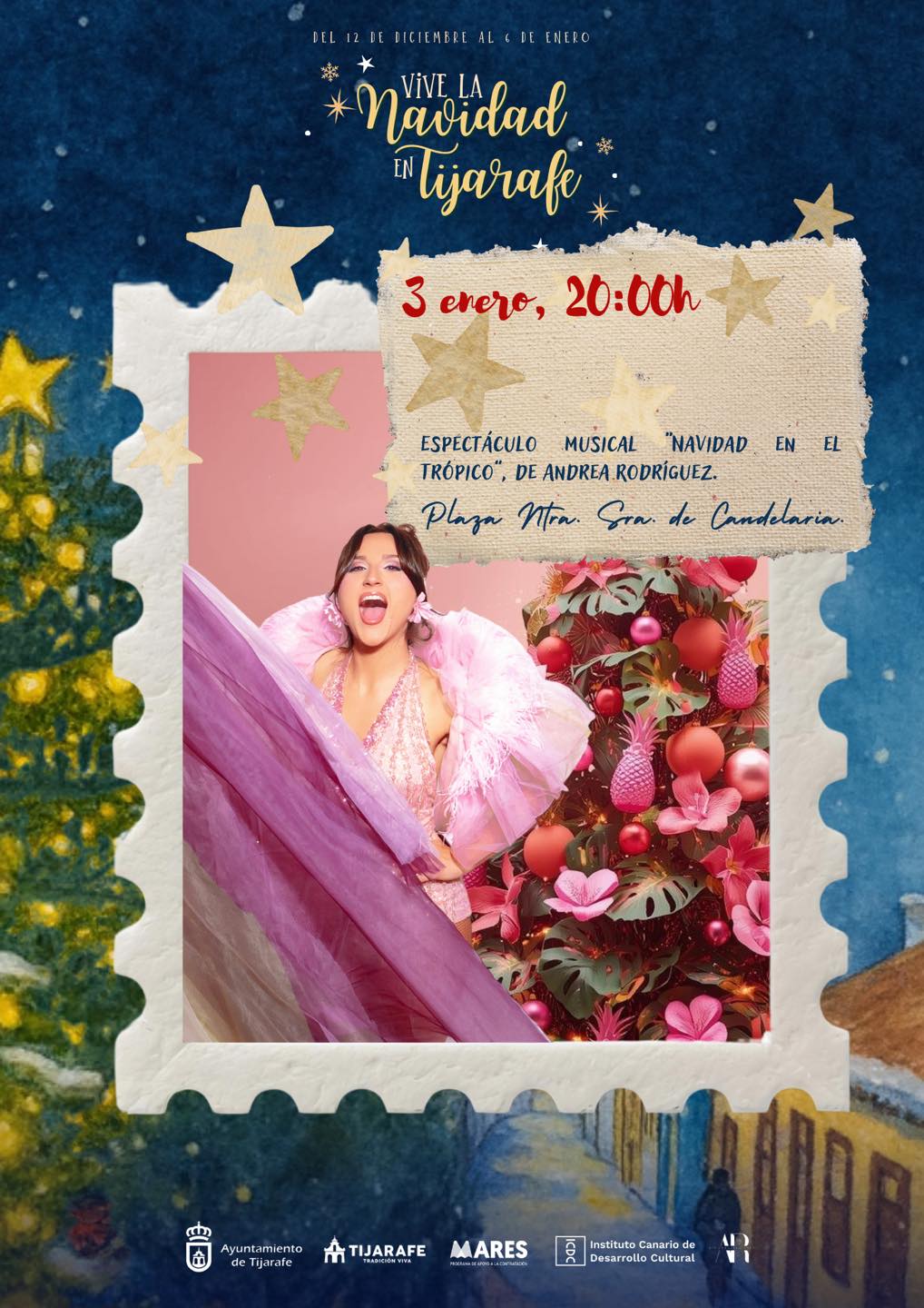 "Navidad en El Trópico", con Andrea Rodríguez. Tijarafe