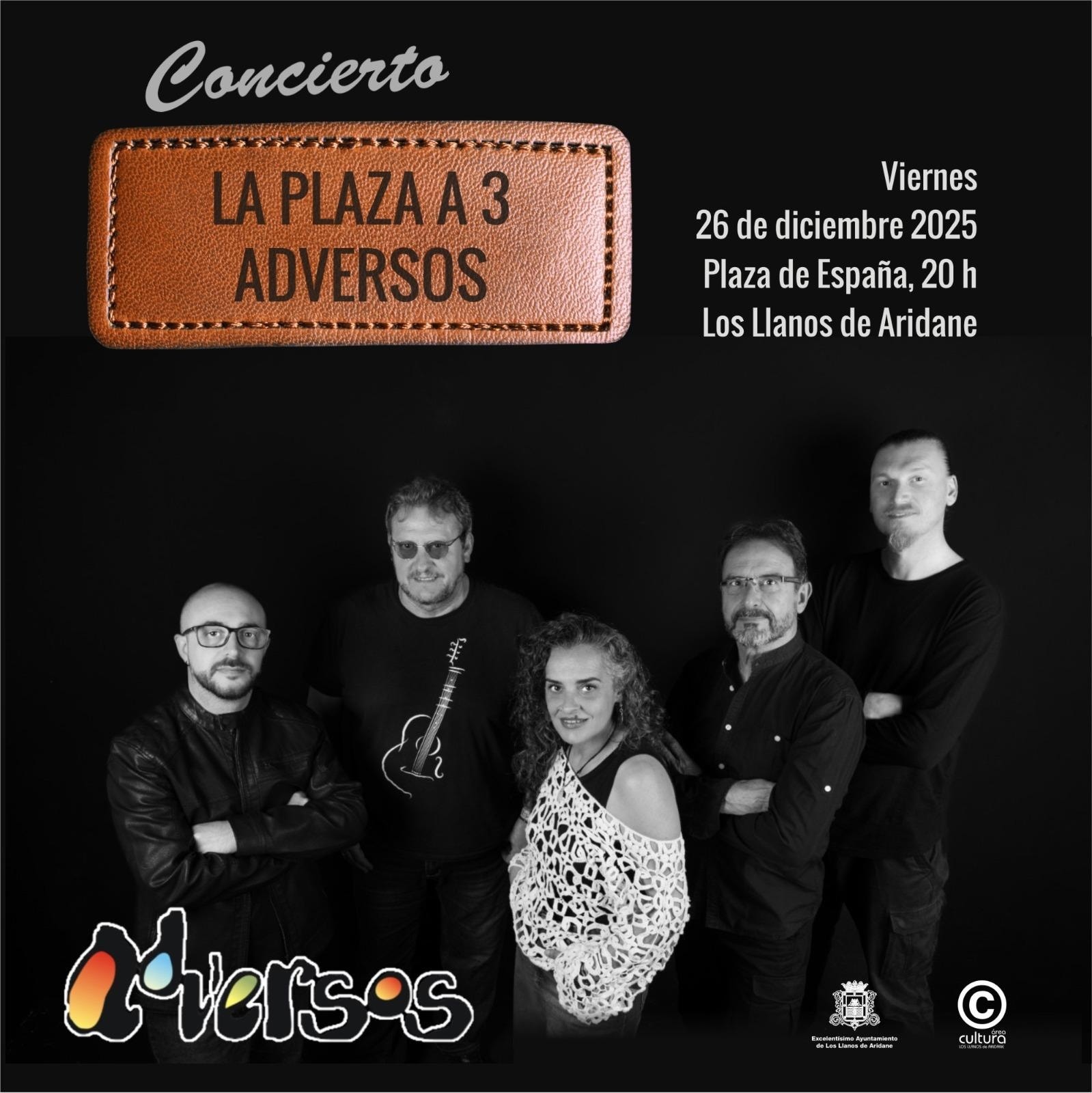 Concierto de Adversos en Los Llanos de Aridane