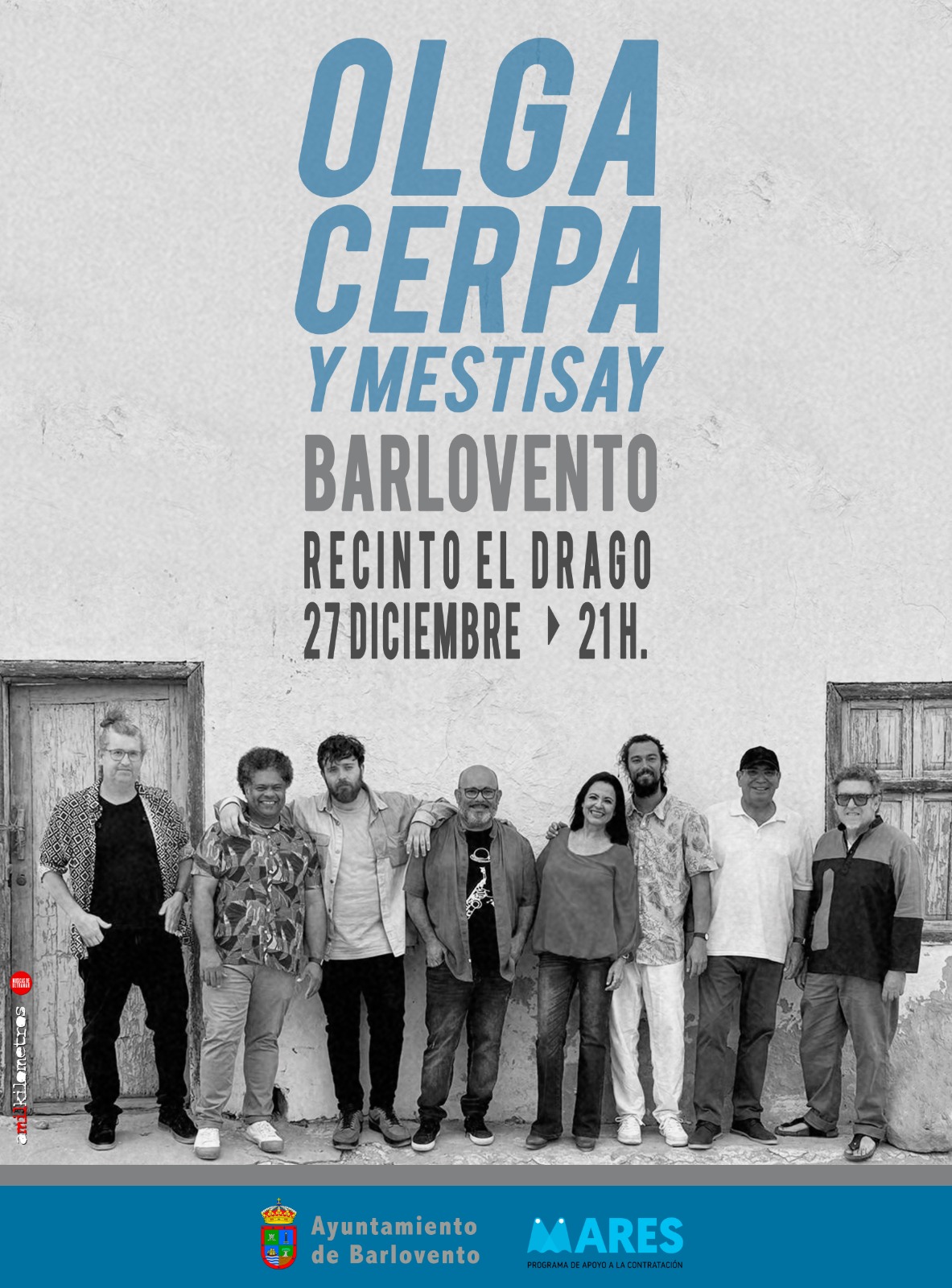 Concierto de Olga Cerpa y Mestisay. Barlovento