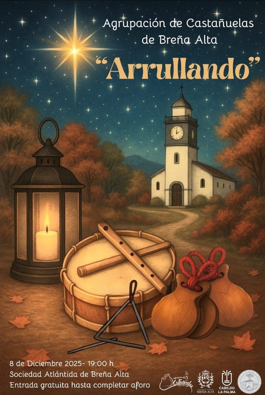 La Agrupación de Castañuelas de Breña Alta presenta su nuevo disco "Arrullando"