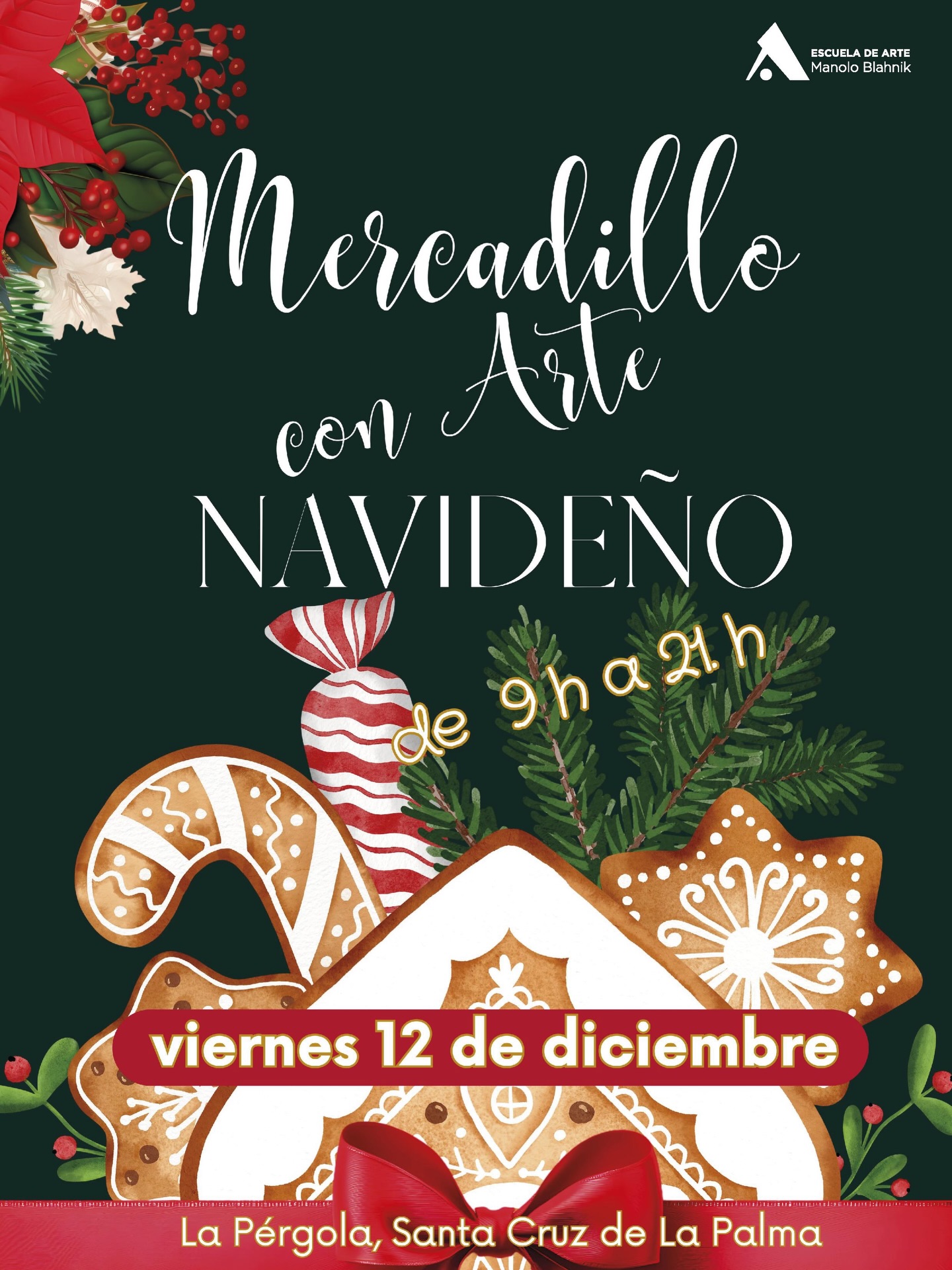 CANCELADO - Mercadillo navideño de la Escuela de Arte