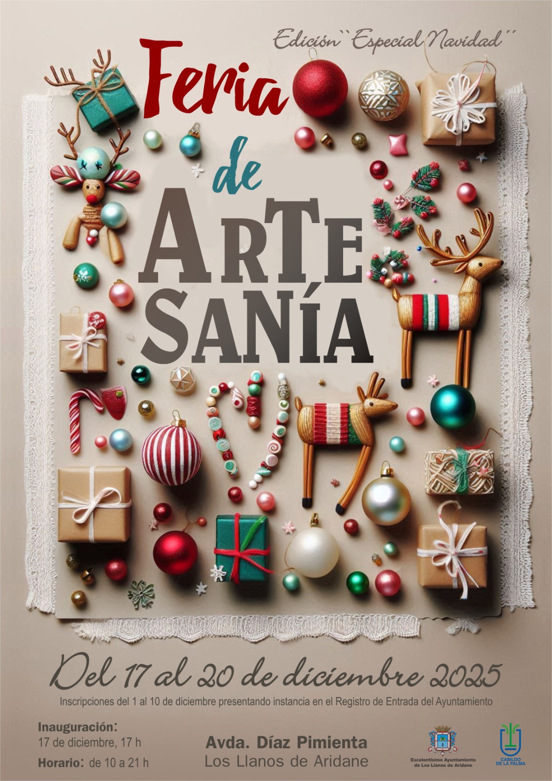 Feria de Artesanía de Navidad. Los Llanos de Aridane.