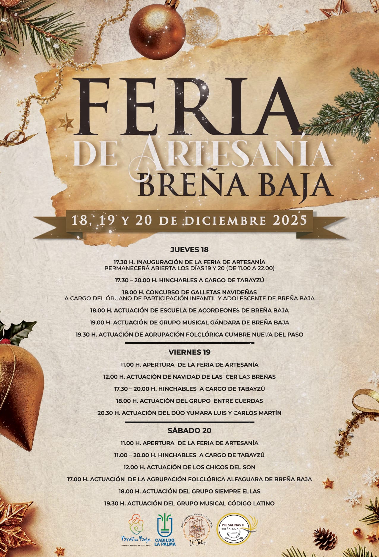 Feria de Artesanía de Breña Baja 2025