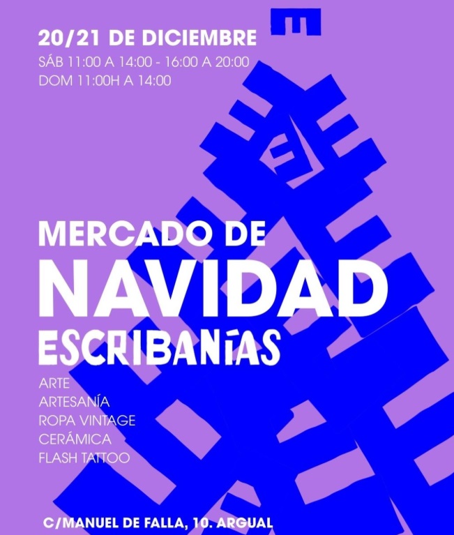 Primer Mercado de Navidad en Escribanías