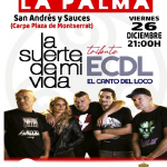 Concierto tributo a "El canto del Loco" con el grupo "La suerte de mi vida"