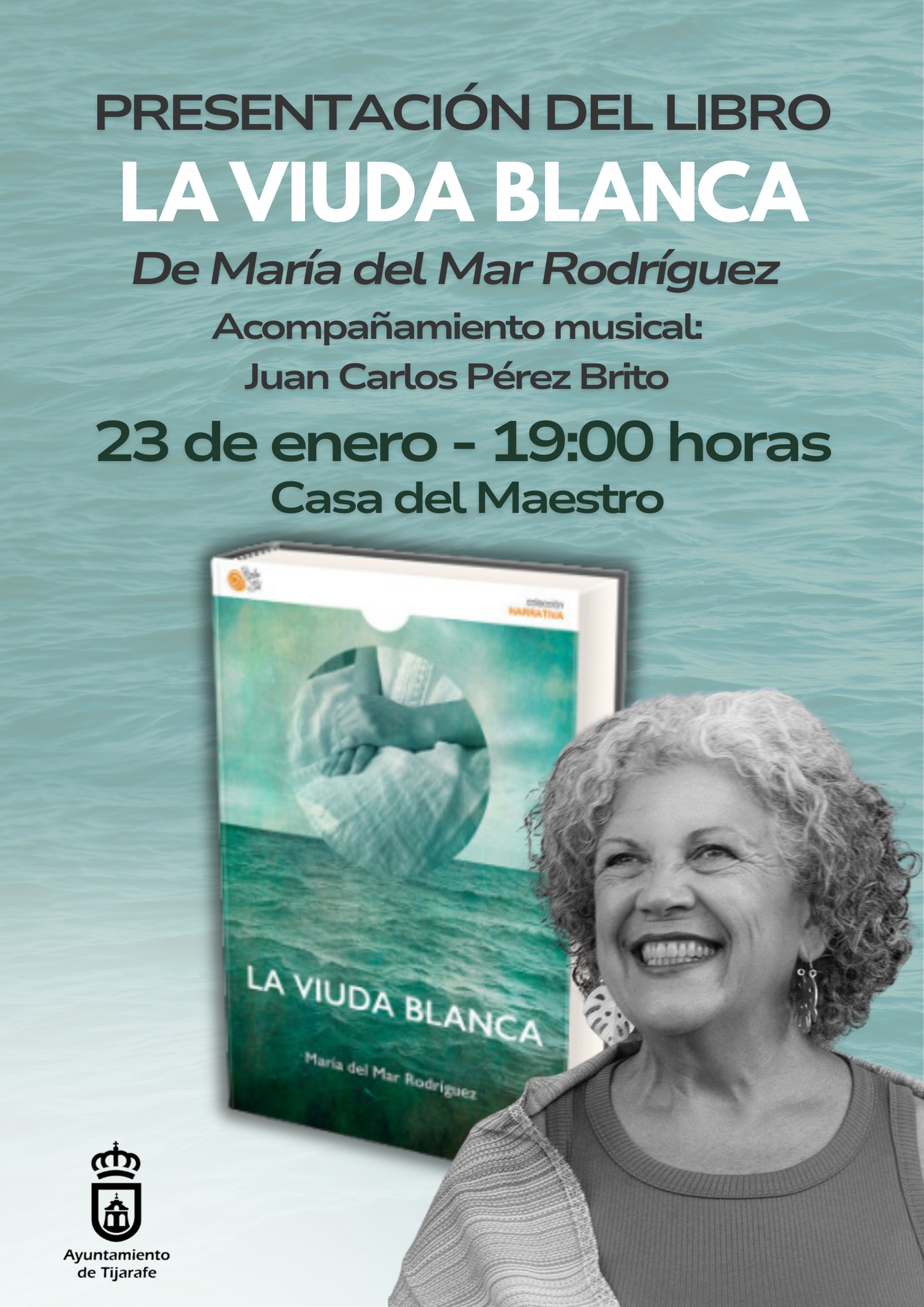 Presentación en Tijarafe del libro "La viuda blanca", de María del Mar Rodríguez