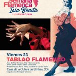 Tablao flamenco, en la Semana Flamenca Isla Bonita