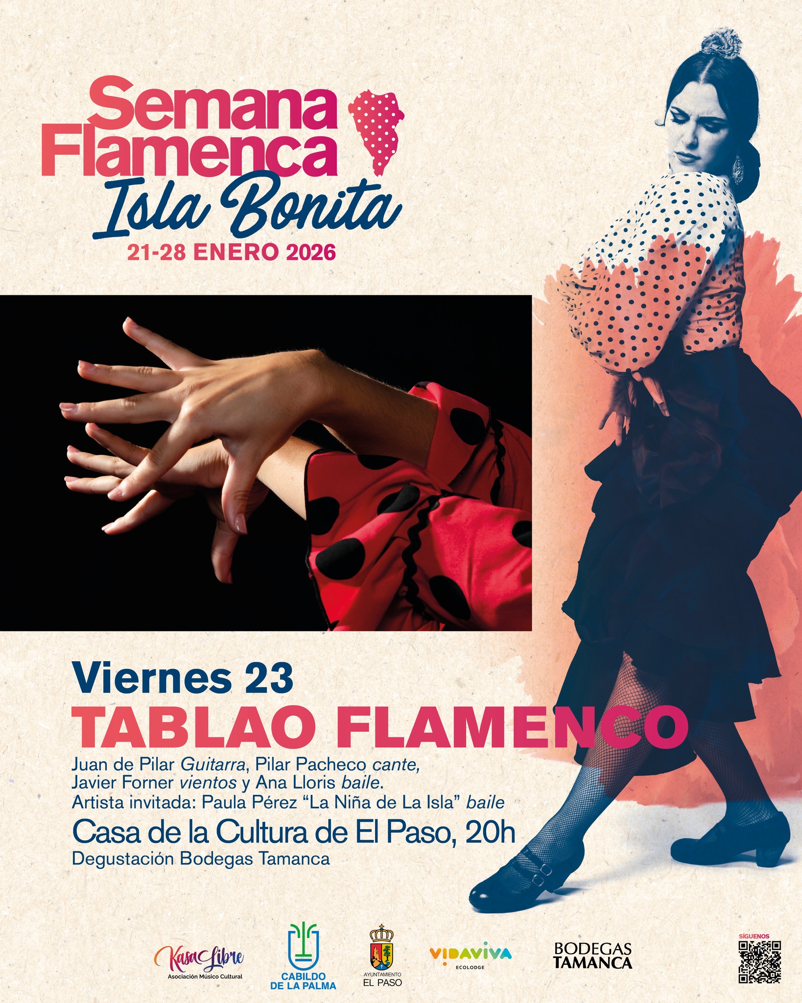Tablao flamenco, en la Semana Flamenca Isla Bonita