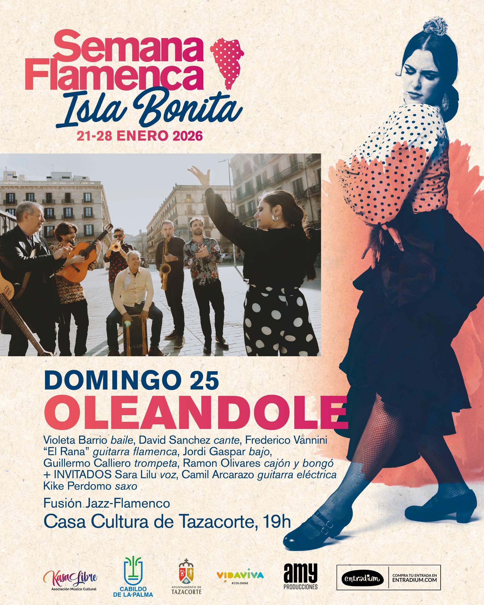 "Oleándole" en Tazacorte (Semana Flamenca Isla Bonita)