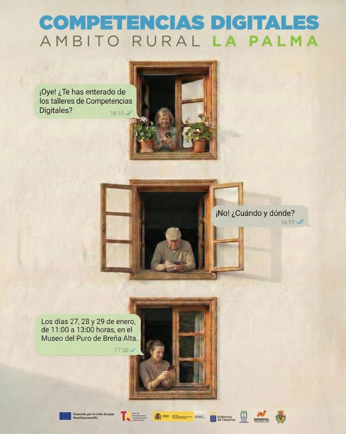 Talleres de Competencias Digitales. Breña Alta