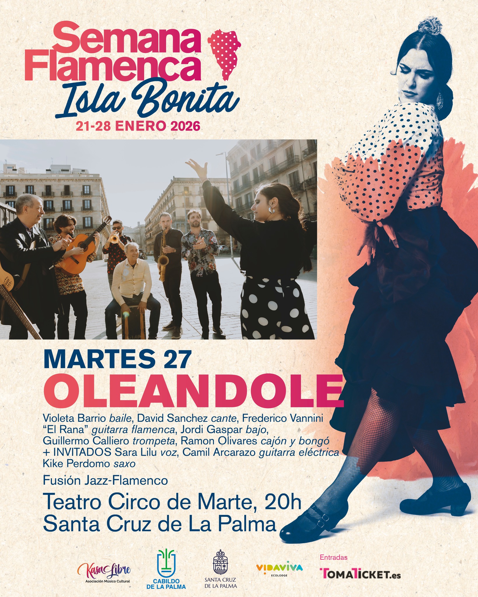 Flamenco jazz con "Oleándole" (Semana Flamenca Isla Bonita)