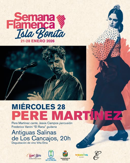 Pere Martínez, en la Semana Flamenca Isla Bonita