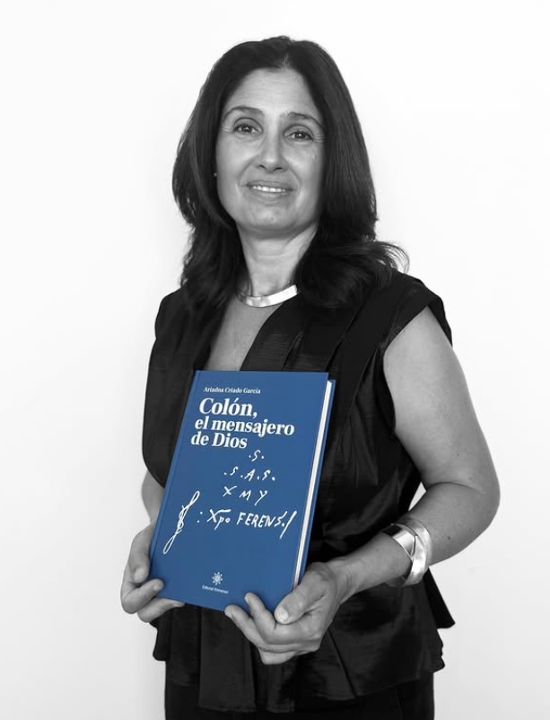 Ariadna Criado García nos presenta su libro: "Colón, el mensajero de Dios"