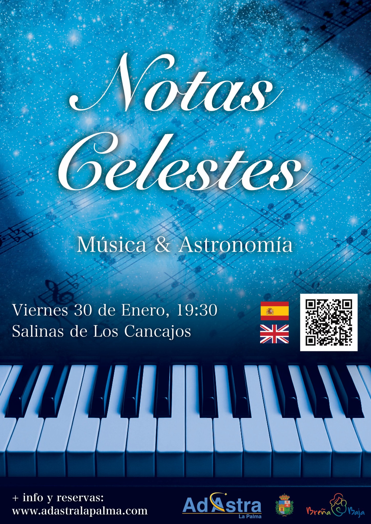 "Notas celestes". Un viaje musical por el Universo