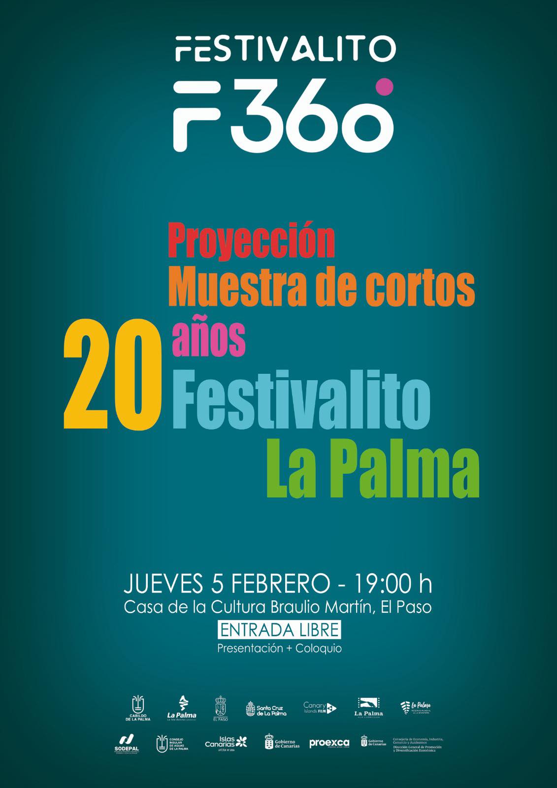 Proyección de cortos del Festivalito