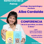 Alba Cardalda en La Palma: "No es lo que dices, es como lo dices"