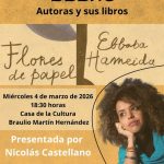 Presentación del libro "Flores de papel" de Ebbaba Hameida