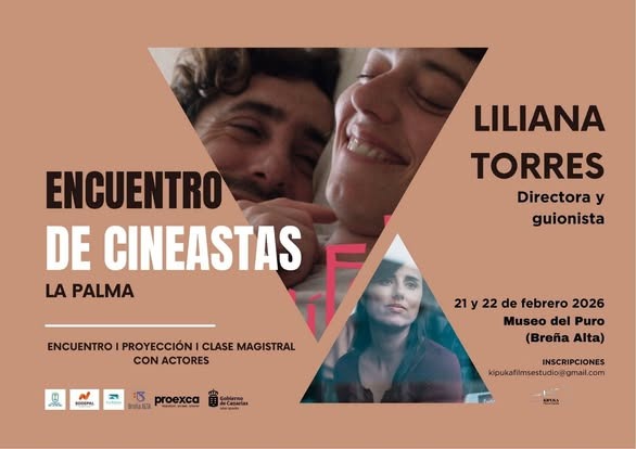 Liliana Torres protagoniza el Encuentro de Cineastas en La Palma