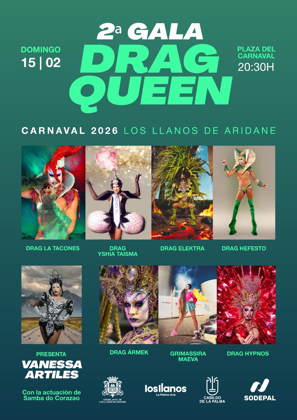 Gala Drag Queen 2026- Los Llanos de Aridane