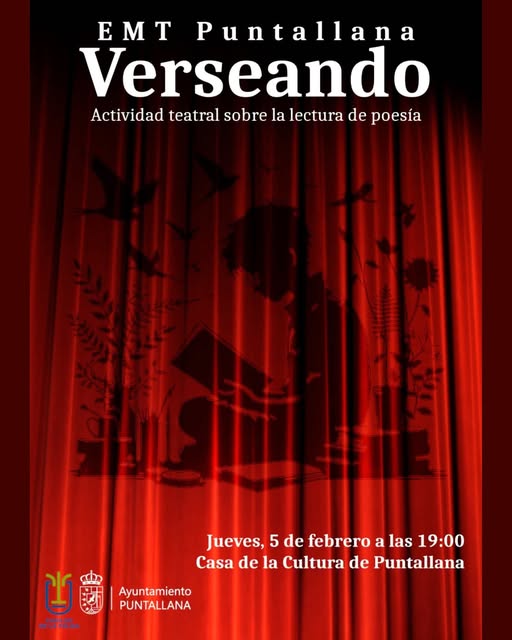 "Verseando": actividad teatral sobre lectura de poesía. Puntallana