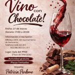 Cata de vino con chocolate en Barlovento