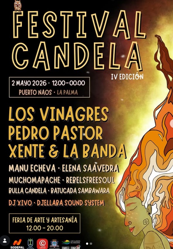 Festival Candela 2026. Puerto Naos