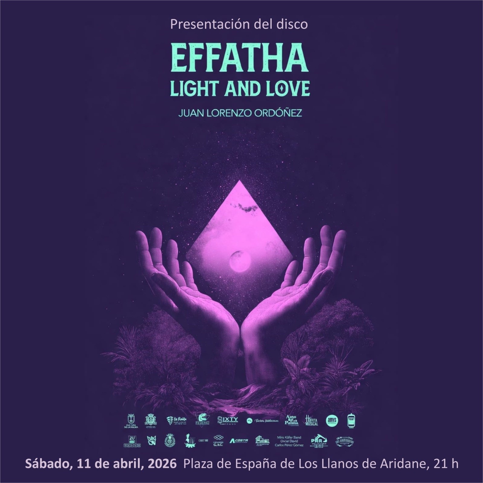 Presentación de "Effatha light and love" de Juan Lorenzo Star Island Band