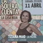 Narración oral con Tiziana Maio, en la Casa Roja de Mazo
