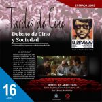Debate de cine y sociedad con la proyección de "El diputado"