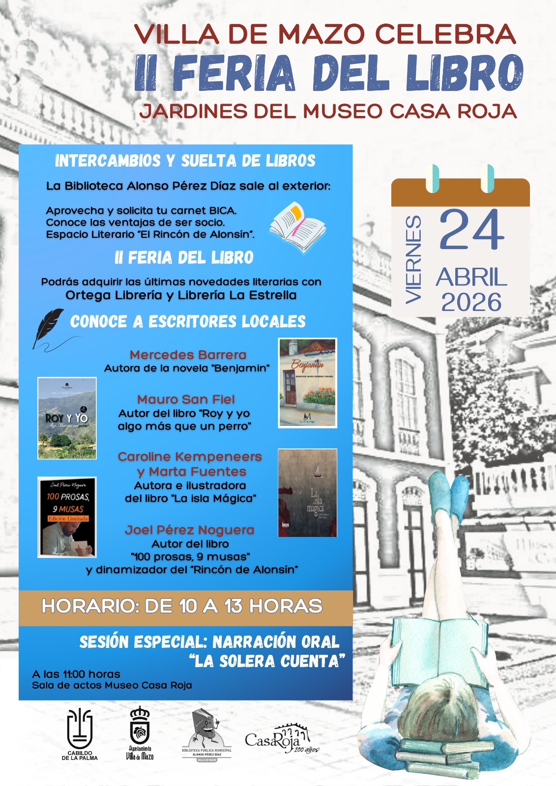 Semana del Libro 2026 en Villa de Mazo