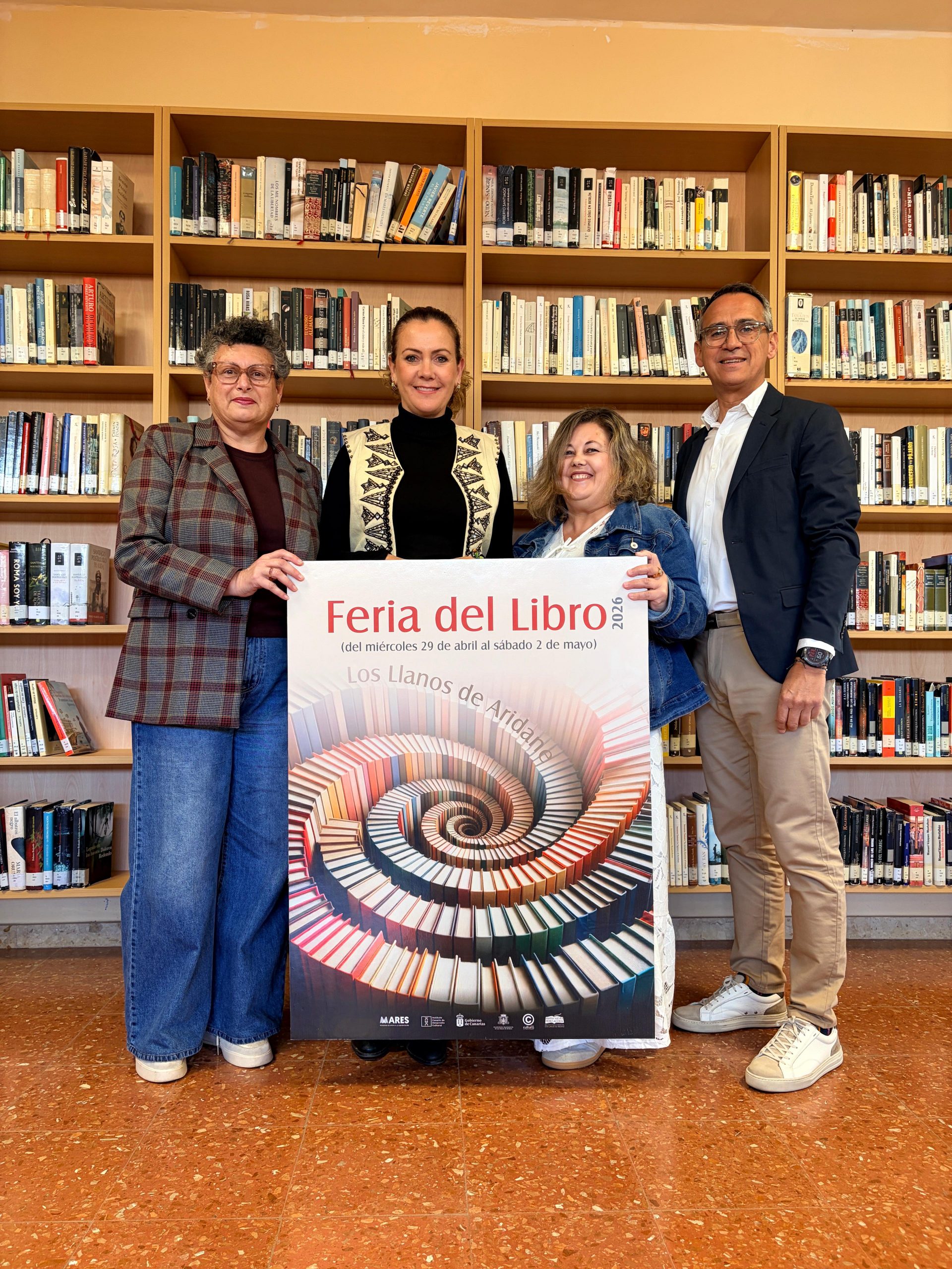 Los Llanos de Aridane da protagonismo al arte y la lectura en la Feria del Libro 2026 
