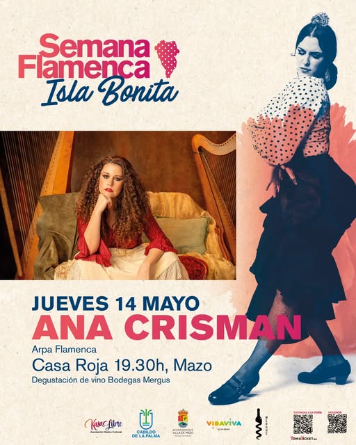 Arpa flamenca con Ana Crismán (Casa Roja de Mazo)