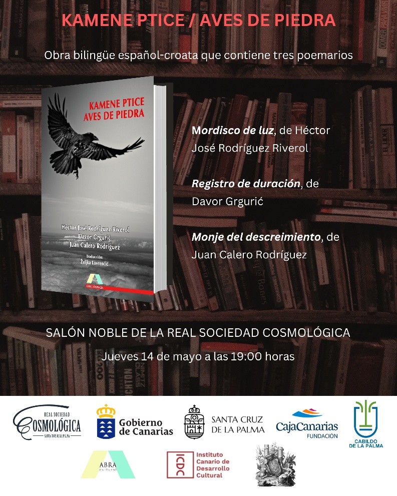 Presentación del libro "Aves de Piedra" en la Cosmológica