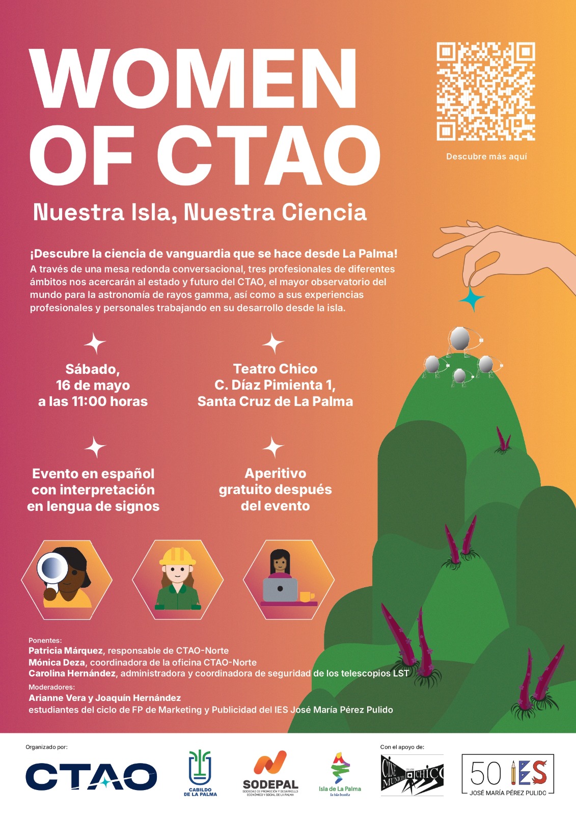 Reconocimiento al talento femenino en la astronomía con la VI edición de ‘Women of CTAO’