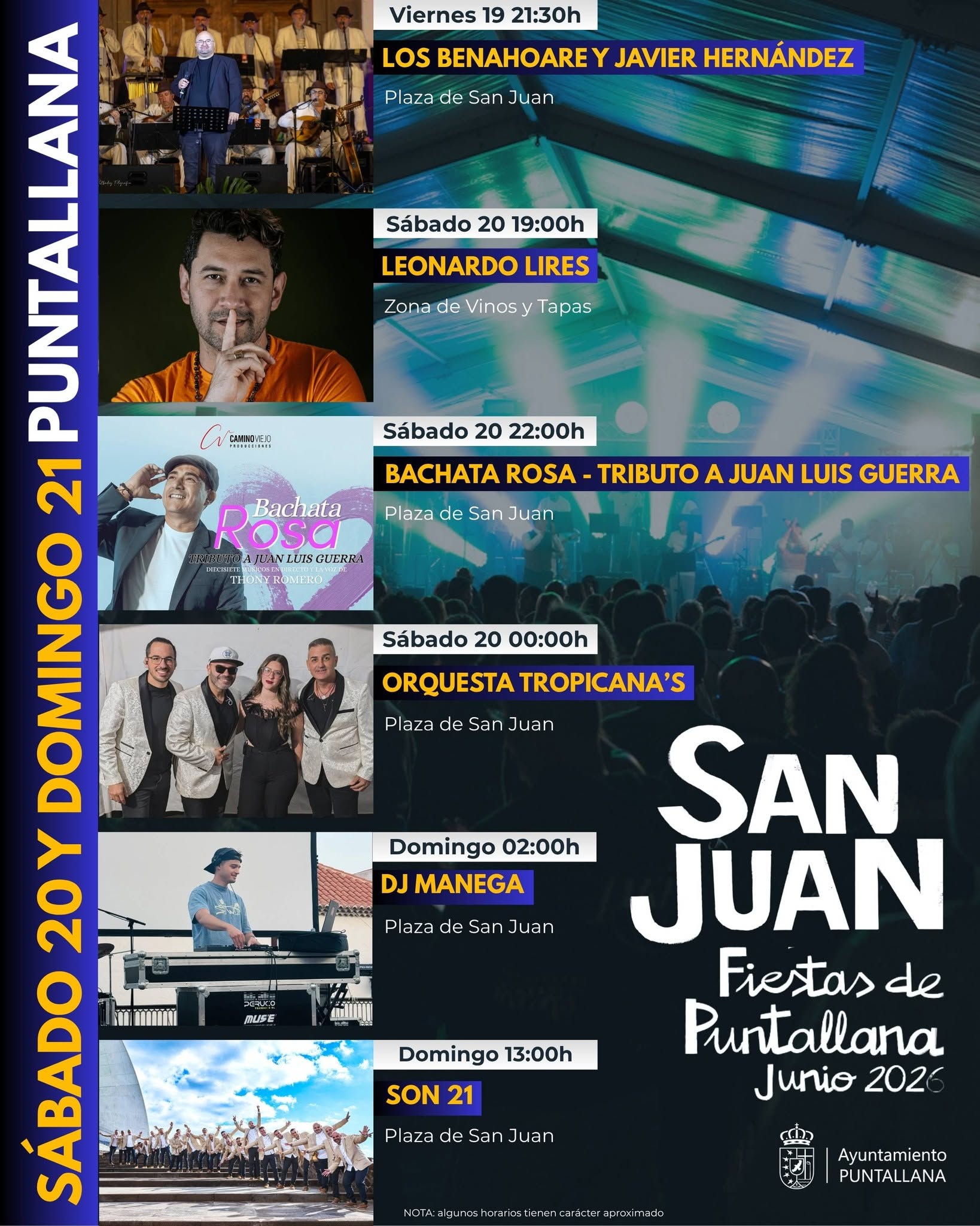 Fin de semana de música en Puntallana