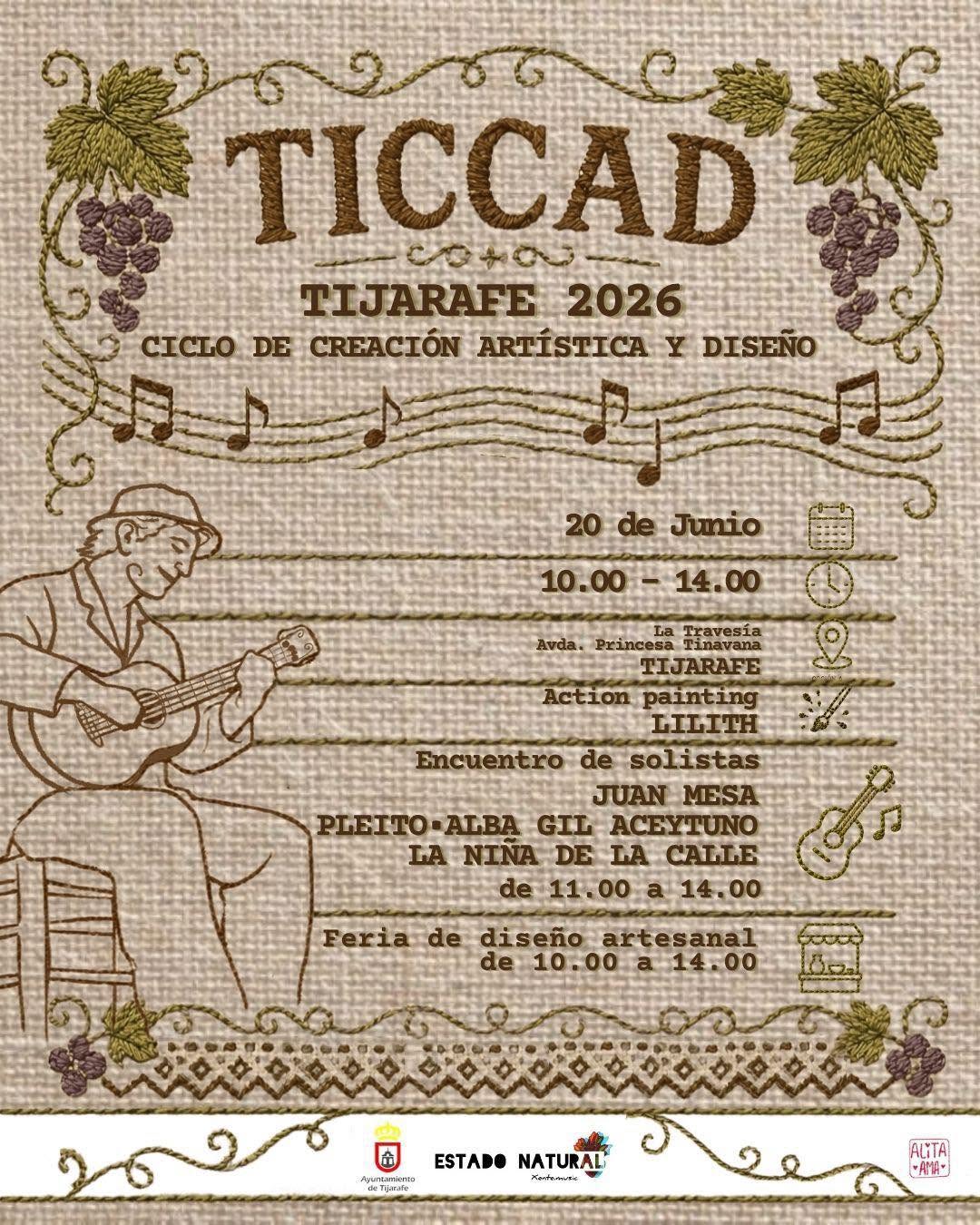 Solistas y Feria de diseño en TICCAD Tijarafe 2026