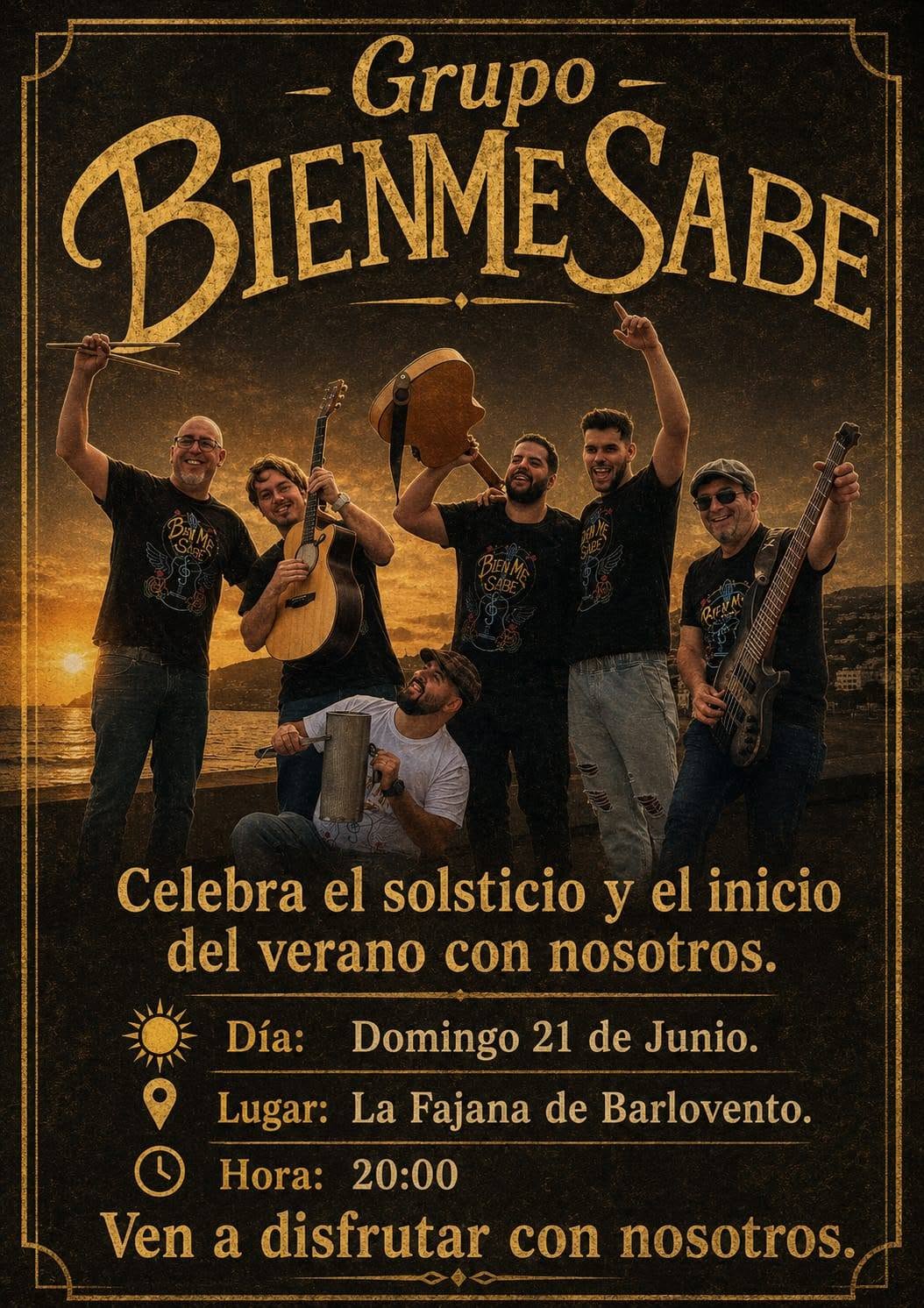 Concierto del Grupo Bienmesabe en Barlovento