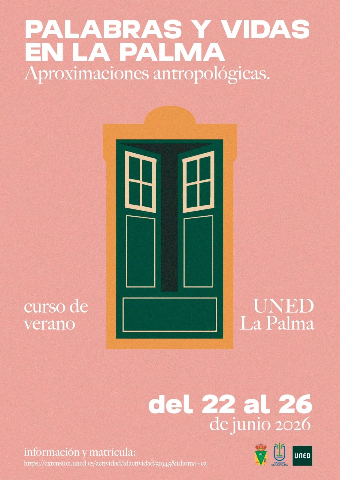 "Palabras y vidas en La Palma": Aproximaciones antropológicas. Curso de verano