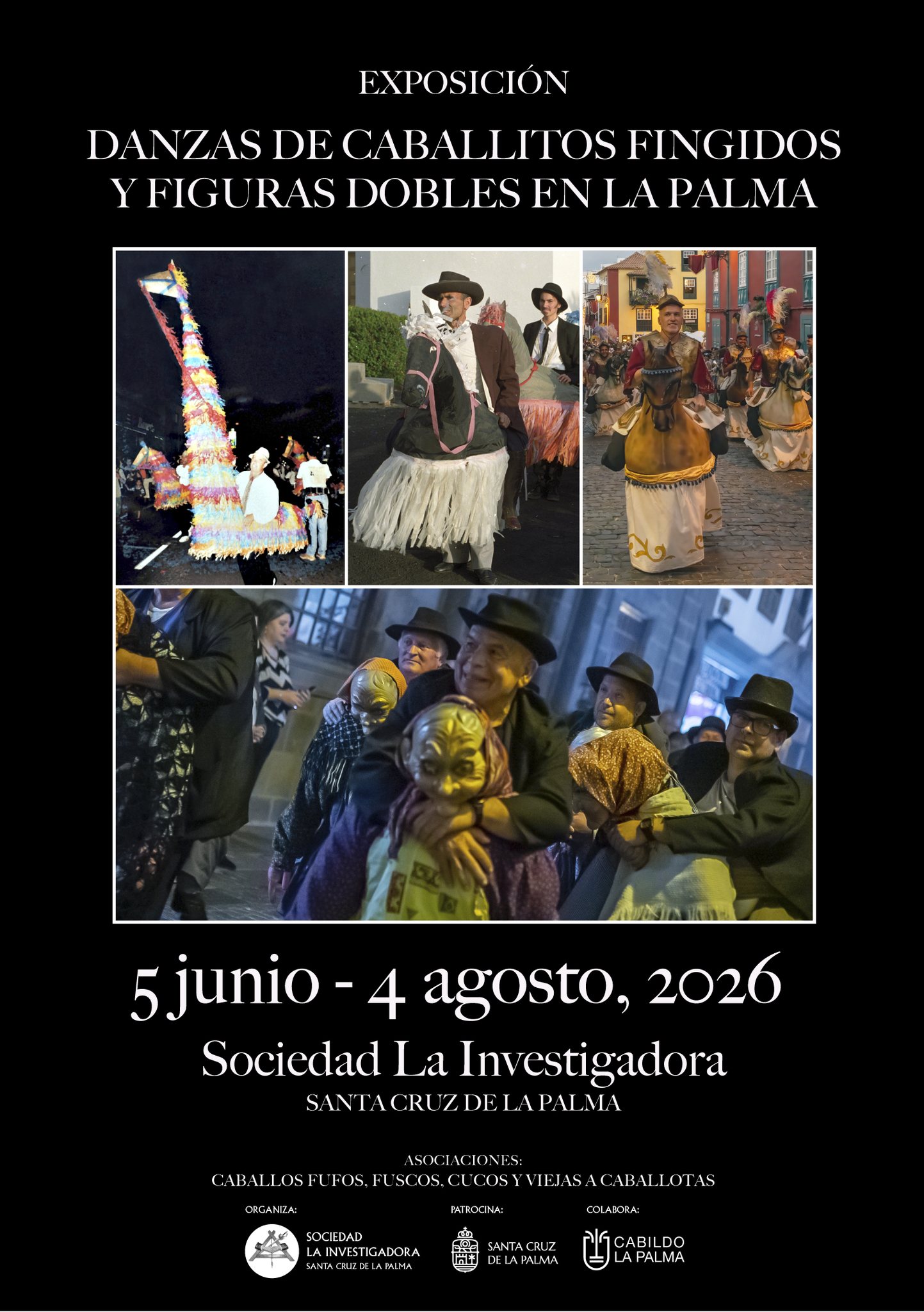 Exposición "Danza de caballitos fingidos y figuras dobles en La Palma"