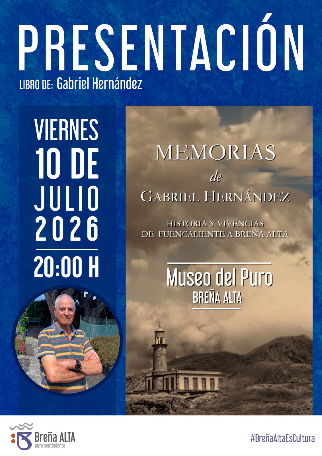 Presentación de “Memorias de Gabriel Hernández. Historia y vivencias de Fuencaliente a Breña Alta”