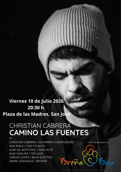 Christian Cabrera nos presenta su primer álbum “Camino Las Fuentes”