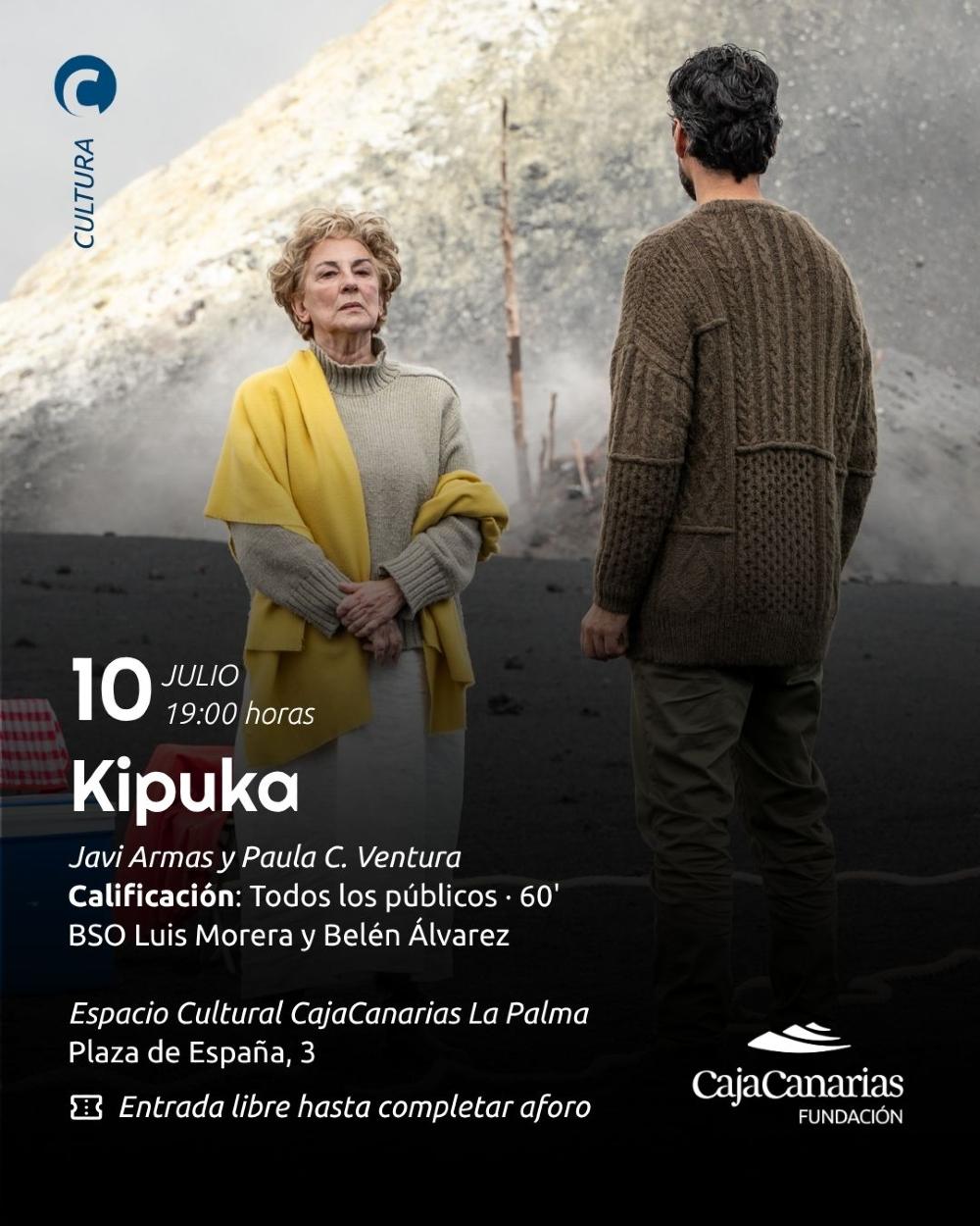 Proyección del corto "Kipuka". Santa Cruz de La Palma