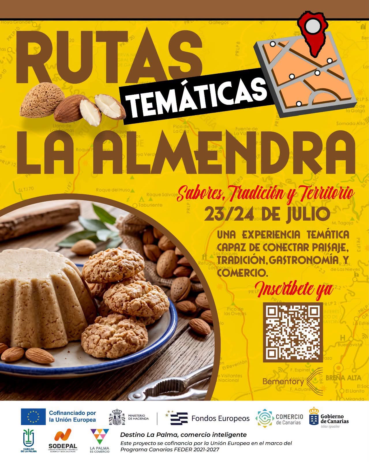 Ruta tematizada "La Almendra", en el Paso