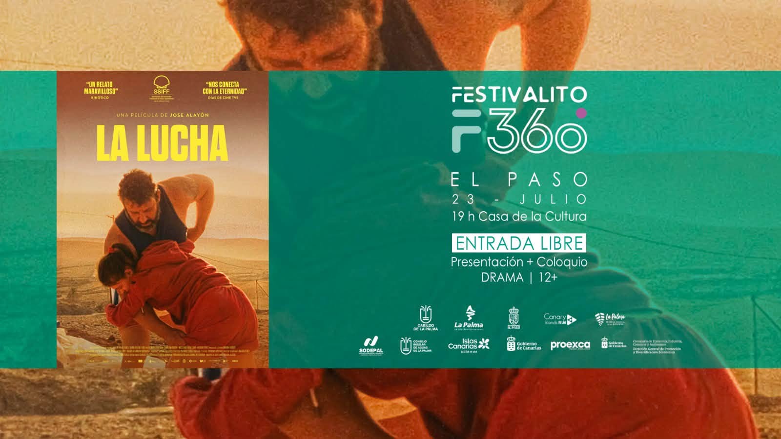 Proyección de "La lucha" (Festivalito 360- El Paso)