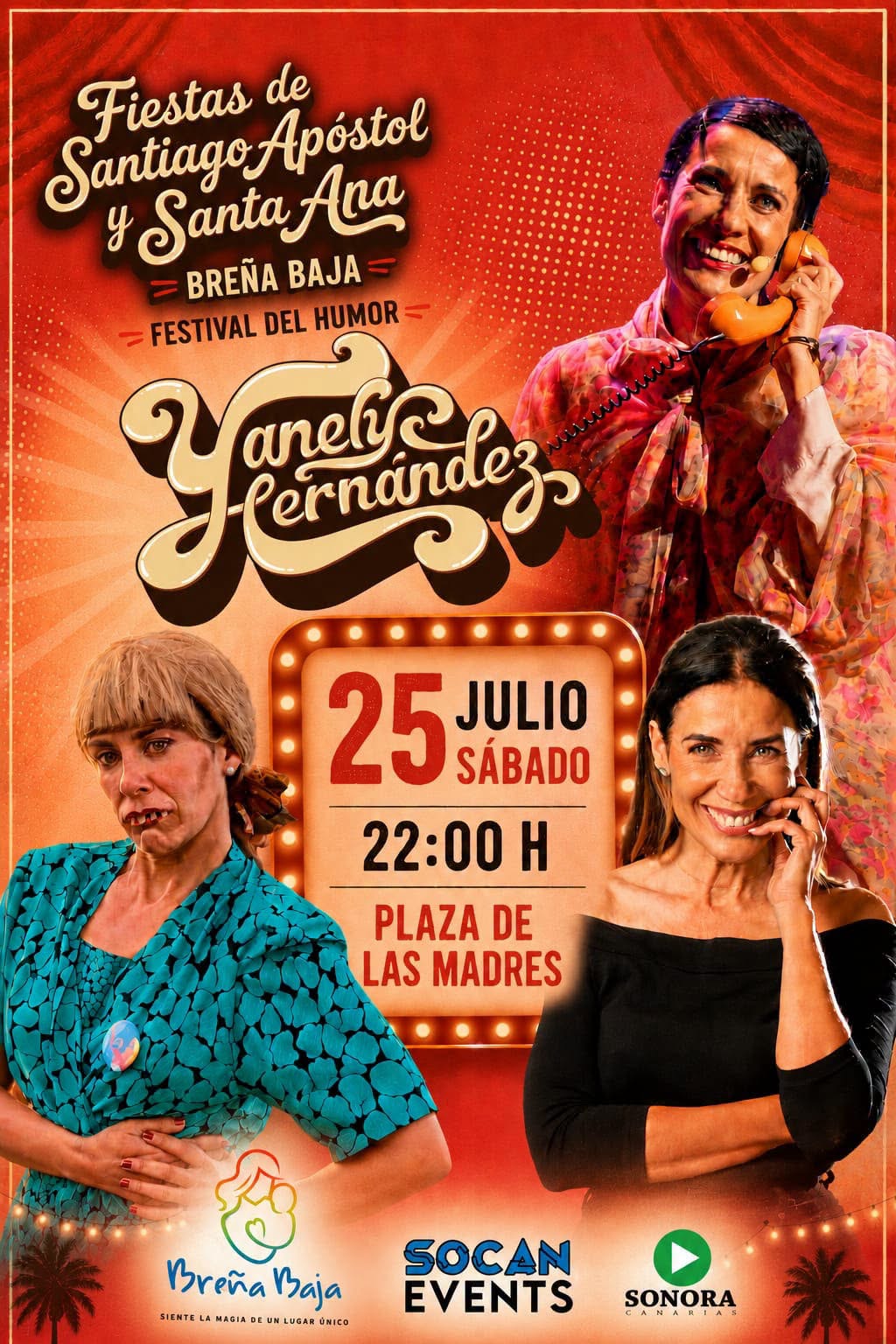 XX Festival de Sátira y Humor, con Yanely Hernández. Breña Baja