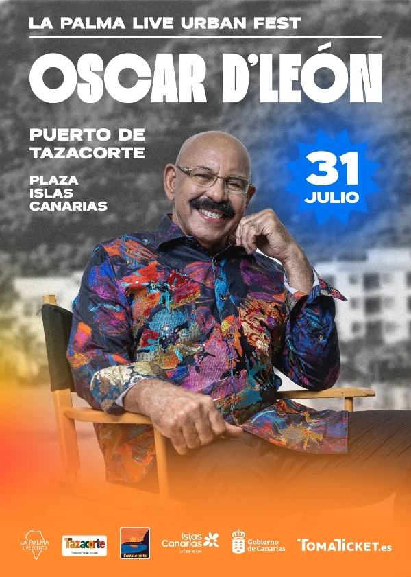 Concierto de Oscar D´Leon en La Palma
