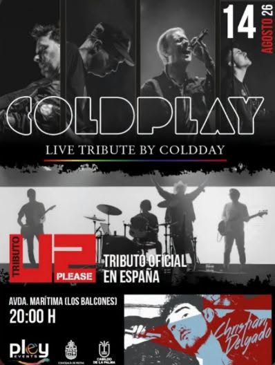 Coldday: Tributo a Coldplay en Santa Cruz de La Palma